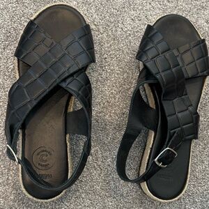 Black sandals